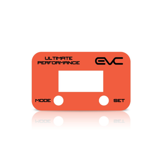EVC Throttle Controller Face Plate - Orange - CFOR