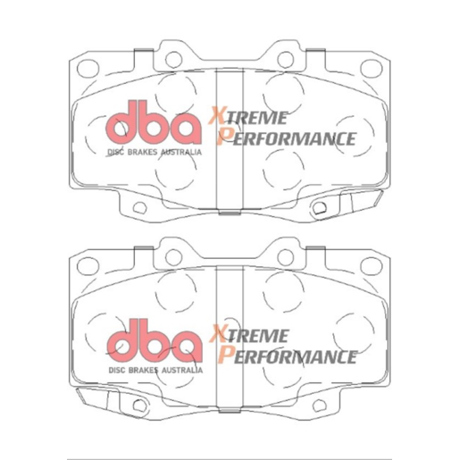 DBA Front Xtreme Performance Brake Pads - DB1739XP