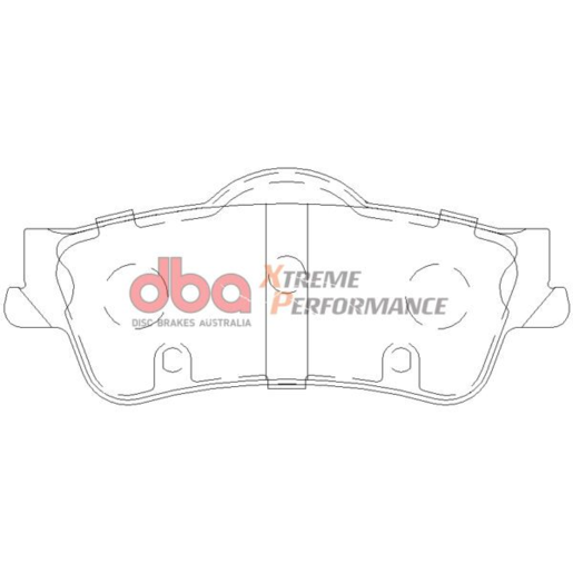 DBA Rear Xtreme Performance Brake Pads - DB1766XP
