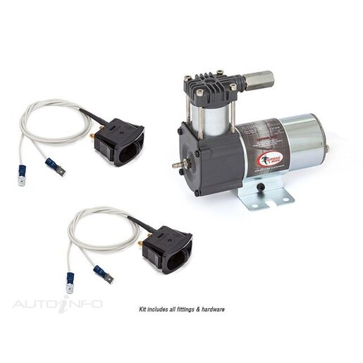 Airbag Man Dual Electric Paddle Air Control Kit with Light Duty Compressor - AC3000