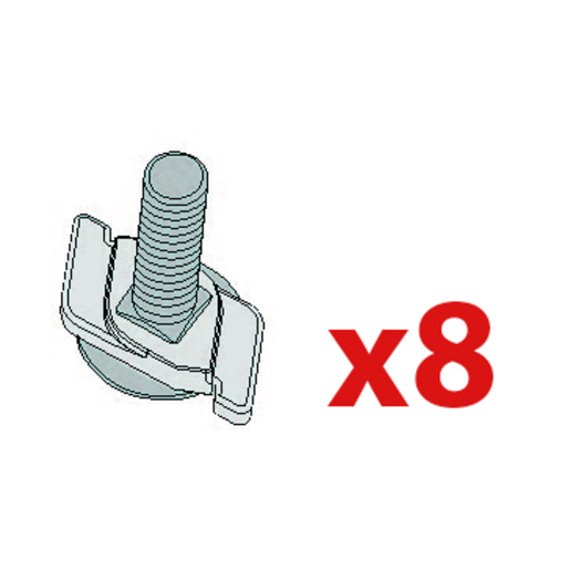 Yakima Universal Track Bolt Kit M6 x 25mm - 8880676