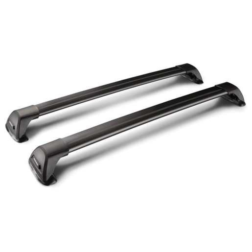 Yakima Aero FlushBar Black Roof Rack Pair with SKS Locks 1050mm