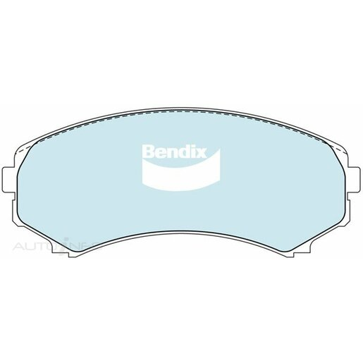 Bendix 4WD Front Brake Pads - DB1388-4WD