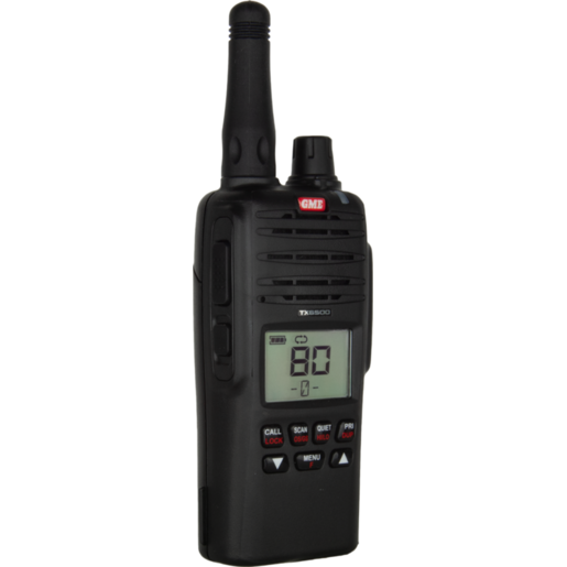 GME 5/1 Watt IP67 UHF CB Handheld Radio - TX6500S
