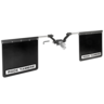 Clearview Rock Tamers Hub Mudflap System Matte Black