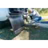 Clearview Rock Tamers Hub Mudflap System Matte Black