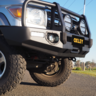 OXLEY Bull Bar Kit to Suit Toyota LC70 Single-Cab