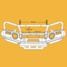 OXLEY Bull Bar Kit To Suit Isuzu D-MAX