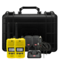 GME UHF CB Handheld Radio With AccessoriesYellow Twin Pack 5/1 Watt