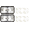 Roadvision LED Marker Lights Adhesive 2 Pack White - BR7W2S