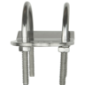 GME Bull Bar Bracket With "U" Bolts Stainless Steel 3mm