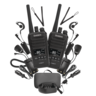 Uniden 5 Watt UHF CB Splashproof Handheld Radio Deluxe Pack - UH755DLX-2