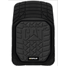 Caterpillar Heavy Duty Rubber Floor Mats Set of 2 Front Black - CMCATBLKFR