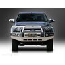 East Coast Bull Bars Big Tube  Bullbar Bar - With ECB bumper lights - ADR Compliant Silver Hammertone - EAF164SYZ