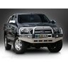 East Coast Bull Bars Big Tube  Bullbar Bar - With ECB bumper lights - ADR Compliant Silver Hammertone - EAF164SYZ