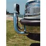 East Coast Bull Bars Nudge Bar 76mm - ADR Compliant Silver Ripple - NBF49SYC