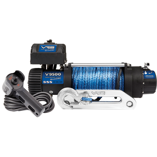 VRS Winch With Synthetic Rope  9500Lbs - V9500S