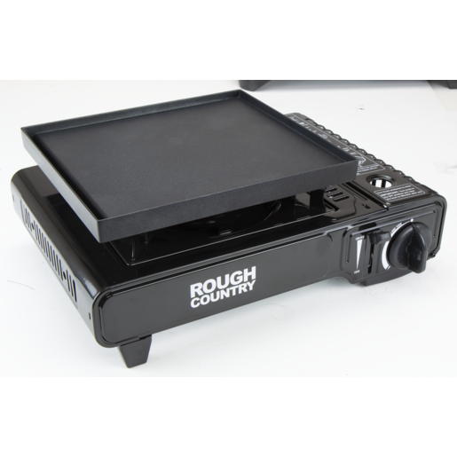 Rough Country Single Burner Butane Stove With Plate - RC2215SP