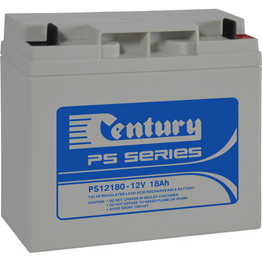 Century PS12180 PS  VRLA Standby Power AGM 12V 18Ah Battery - 170004