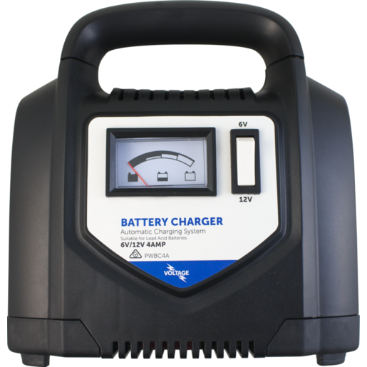 Voltage 6V/12V Automatic Battery Charger 6AMP - PWBC4A