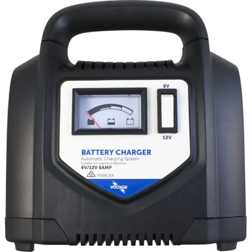 Voltage 6V/12V Automatic Battery Charger 6AMP - PWBC6A