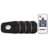 Roadvision RGB Led Rock Light Kit 4 Way RF Remote Controlled - RRGB4RLK