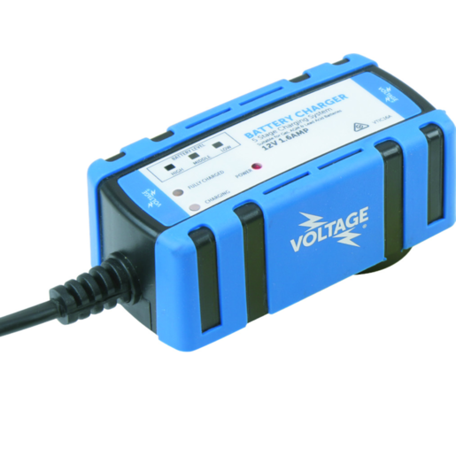 Voltage 12v Intelligent Battery Charger 1.6amp - VTIC16A