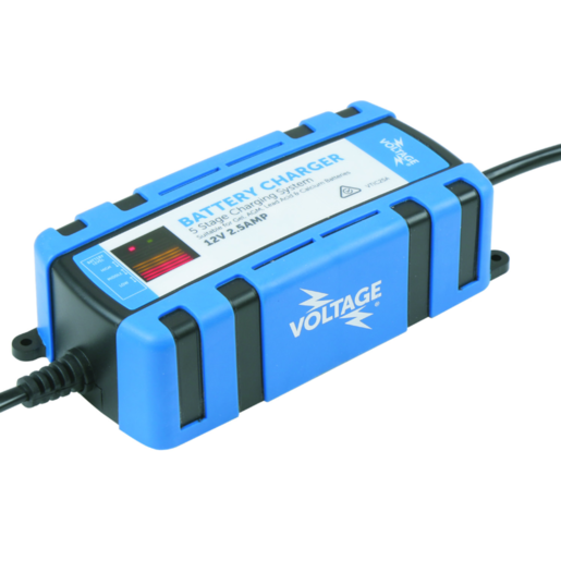 Voltage 12v Intelligent Battery Charger 2.5amp - VTIC25A