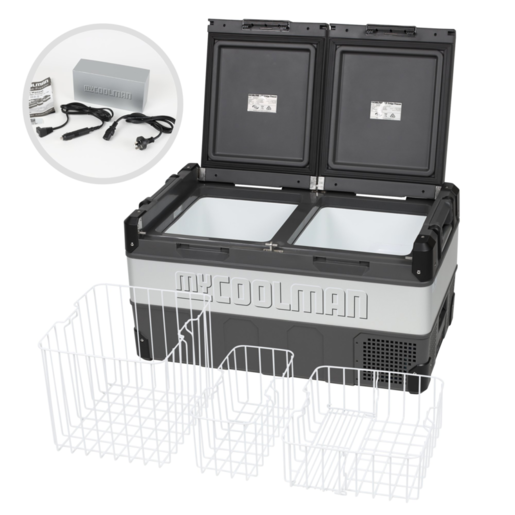 MyCoolMan Fridge/Freezer Portable 85L The Adventurer Dual Zone - CCP85DZ