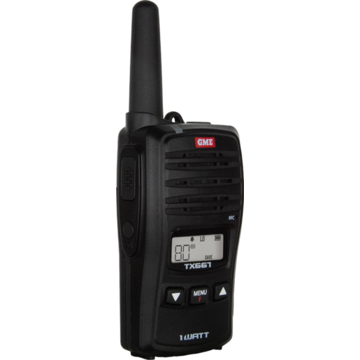 GME 1 Watt UHF CB Handheld Radio Twin Pack - TX667TP