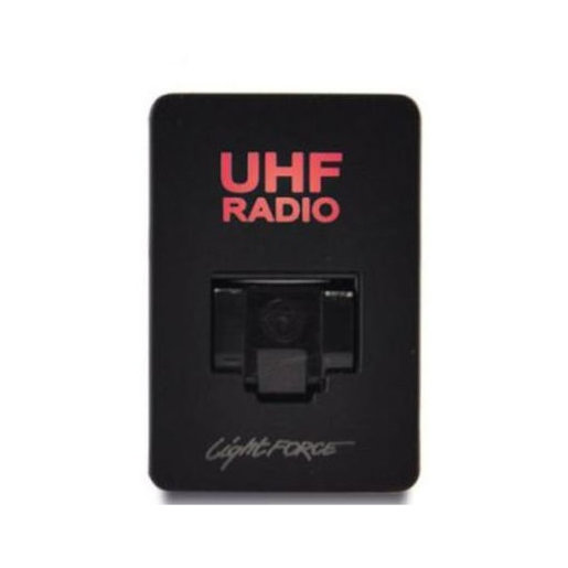 LightForce UHF RJ45 Facia Plate Red - CBRJ45FPR
