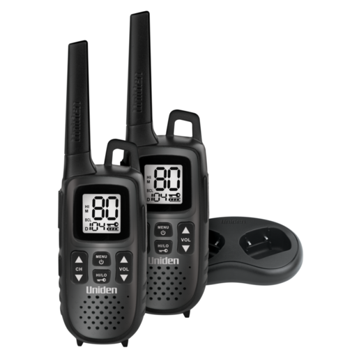 Uniden 1.5 Watt UHF Handheld Adventure 2-Way Radio Twin Pack - UH615-2