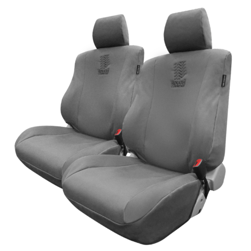 Rough Country Canvas Seat Cover Fronts DMAX & Colorado 12-ON - RCISUDMAXTFF